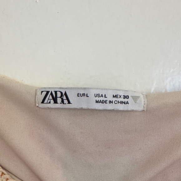 Zara crochet mini dress (L) - Picture 2 of 3